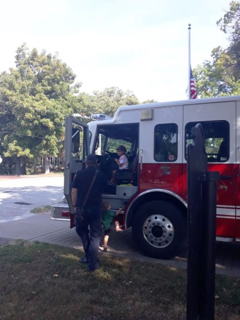 Fire Trucks are sooo BIG!