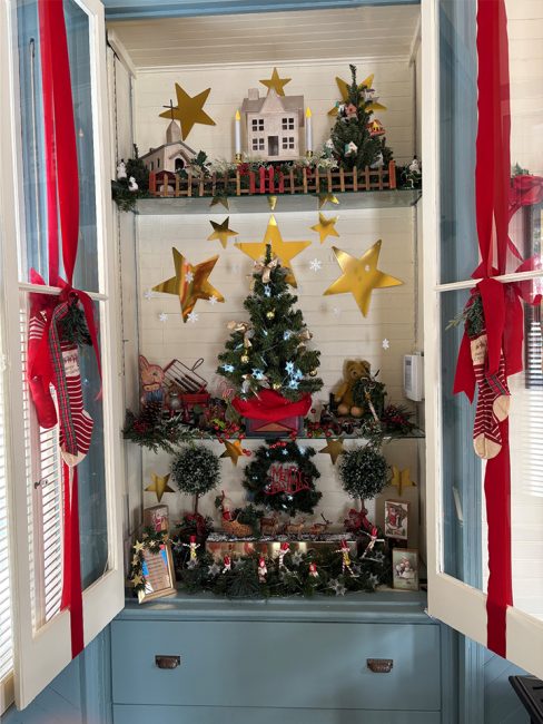 Lucy’s Playhouse looking festive for Christmas